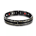 Miniatyrbild 1 av 2: Avtagbart magnetarmband Mode Herr Titaniumstål