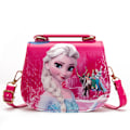 Miniatyrbillede 1 af 5: Frost 2 Elsa Anna Prinsesse Skuldertaske Håndtaske til Børn Red
