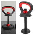 Miniatyrbillede 4 af 5: Justerbart Kettlebell-håndtag til vægtskiver, Multifunktionelt Kettlebell-greb til håndvægt Kettlebell Push Up Black