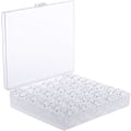 Miniatyrbillede 2 af 4: Symaskinspoler inklusive opbevaringsboks, transparent, 25 stk