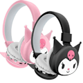 Pikkukuva 5 / 5: Bluetooth-kuulokkeet Langattomat On-Ear Lasten Kuulokemikrofonit Lahjat Black