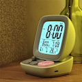 Miniatyrbild 2 av 5: Väckarklocka med växande larm Digital väckarklocka Barn för laddning Hem Retro Liten datorskrivbordsklocka Väckningsartefakt Skrivbord Smart klocka Klocka