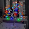 Pikkukuva 7 / 8: Monivärinen LED-puuvalo kaukosäätimellä, 108 säädettävää sisätilojen valosarjaa F:lle Material: Polyester Material: Polyester