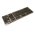 Miniatyrbilde 4 av 8: Keycap-sett med 132 taster, høyt transparent PC CBSA, høyt matt, ergonomisk DIY-erstatning, keycaps for mekanisk tastatur, svart