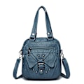 Miniatyrbild 1 av 5: Crossbody-telefonväskor för kvinnor, små mjuka läderplånböcker, handväskor, axelväskor, damer, multifunktionella väskor Blue
