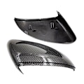 Miniatyrbild 5 av 5: Kolfibermönstrad backspegelkåpa, sidospegelkåpor för Golf MK7 MK7.5 Golf 7 R 2013-2020