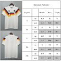 Miniatyrbillede 9 af 9: TYSKLAND 1990 HJEMMEBANETRØJE Retro Fodboldtrøje 2XL