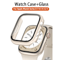 Pikkukuva 2 / 6: Glas+ Suojus Apple Watch -kotelolle 9 8 7 6 SE 5 iWatch Lisätarvikkeet Näytönsuoja Apple Watch Series 45mm 41mm 44mm 40mm 42mm 38mm punainen ed ed ed 42mm series 321