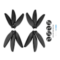Miniatyrbillede 1 af 5: 1 Sæt Lavstøj Trebladede Propeller Kit til Mavic Mini 2/Mavic Mini Drone black