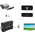 Miniatyrbild 3 av 5: BNC till HDMI-videoadapter, 1080P / 720P HD-skärm BNC till HDMI-konverterare Passar för PS2, PS3, PSP, WII, XBOX360, etc.