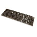 Miniatyrbilde 1 av 8: Keycap-sett med 132 taster, høyt transparent PC CBSA, høyt matt, ergonomisk DIY-erstatning, keycaps for mekanisk tastatur, svart