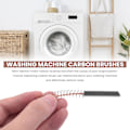Miniatyrbilde 5 av 5: Vaskemaskin Kullbørste 154740 Kullbørste Motor Kullbørste For Vaskemaskin 8 stk