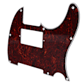 Miniatyrbild 9 av 10: Gitarr Plektrumskydd PVC Anti-Rep Dekorativ Brusreducerande Gitarrskyddsplatta för Fender Telecaster Röd