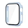 Miniatyrbillede 1 af 6: Glas+ Cover til Apple Watch case 9 8 7 6 SE 5 iWatch Tilbehør Skærmbeskytter Apple Watch Series 45mm 41mm 44mm 40mm 42mm 38mm Fog Blu Fog Blu Fog Blu Fog Blue 45mm series 7 8 9