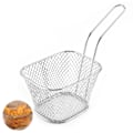 Miniatyrbillede 3 af 4: 8 stk. pommes frites kurve, køkkenudstyr Mini friturekurve Snackkurve Grillkurve friturekurve Yidda