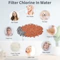 Miniatyrbilde 5 av 5: Dusjhode med slange og filter, 3 moduser, høytrykks vannstråle