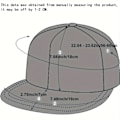 Miniatyrbilde 2 av 2: Snapback-caps for kvinner: Stilig streetwear-baseballcaps med justerbar lukking og UV-beskyttelse for utendørsaktiviteter Vit