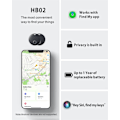 Pikkukuva 7 / 7: Matkatavaroiden paikannin, yhteensopiva Apple Findin kanssa (vain iOS), avainten, matkatavaroiden, matkalaukkujen, lompakon etsijä, IP67 vedenpitävä, 2 kpl