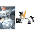Miniatyrbild 1 av 4: Bil Bluetooth 5.0 Aux-kabel Mikrofon Handsfree Mobilsamtal Adapter för Opel Cd30 Mp