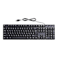 Miniatyrbilde 1 av 3: Russisk/engelsk stille tastatur vanntett kontortastatur kompatibelt - for Windows-datamaskin - n1720 ZD A
