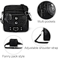 Miniatyrbild 4 av 5: Crossbody-telefonväskor för kvinnor, små mjuka läderplånböcker, handväskor, axelväskor, damer, multifunktionella väskor Red