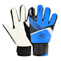 Miniatyrbillede 2 af 10: 1 par børne fodbold målmandshandsker Anti-kollision latex PU fodbold Handske beskyttelse handsker Blå Blue 7