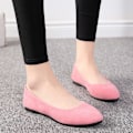 Miniatyrbilde 3 av 4: Spisse Sko Enkle Sko Dame Flats Lett Damesko Oransje 42 orange