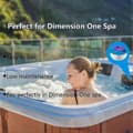 Miniatyrbillede 3 af 5: stk. Spa Filter 01512-261 til Dimension One Vision Spabad Erstatningspatron Purple