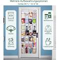 Miniatyrbillede 6 af 7: 28 Store Lommer Over Dør Sko Opbevaring Organizer Garderobe Skohylde Mesh Hængende Opbevaring Sko Hænger Holder Organizer Clear