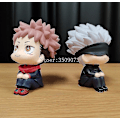 Miniatyrbild 5 av 5: Jujutsu Kaisen Animefigur Gojo Satoru Itadori Yuji Titta Uppåt Actionfigur Jujutsu Kaisen Fushiguro Megumi Figurdocka Present [HK] no box E
