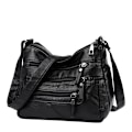 Miniatyrbild 1 av 3: Liten Dam Messenger Väska PU Läder Axelväska Plånbok Dam Crossbody