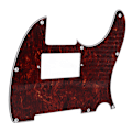 Miniatyrbild 10 av 10: Gitarr Plektrumskydd PVC Anti-Rep Dekorativ Brusreducerande Gitarrskyddsplatta för Fender Telecaster Röd