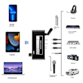 Miniatyrbillede 5 af 5: Trådløs HiFi DAC-konverter Bluetooth 5.2 Modtager Lyd Koaksial Til R/L 3,5 mm Aux-adapter Med U Disk -SZCN