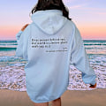 Miniatyrbillede 2 af 3: Sweatshirt Person Hættetrøje Person Hættetrøje, Kære S/M/L/XL/XXL/3XL/4XL Hvid 4XL White