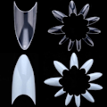 Miniatyrbillede 3 af 6: 500 stk. negletipper stiletto tipper falske negle negletipper Clear