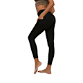 Miniatyrbillede 3 af 6: Sorte Leggings med 2 Lommer Sort Black s