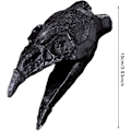 Miniatyrbillede 5 af 8: Ægte Aztekisk Dødspibe - Kragenæbdesign, Halloweendekoration med Distinkt Lyd