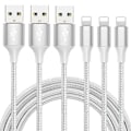 Pikkukuva 1 / 5: 10FT iPhone-latauskaapeli - Pikalataus USB-johto (3 kpl)