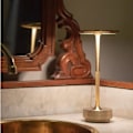 Miniatyrbillede 6 af 10: Bordlampe Trådløs / Bordlampe - LED-lampe gold