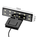 Miniatyrbillede 5 af 8: X3 fiskeakvarium LED-belysning skala fiskeakvarium lys høj lysstyrke