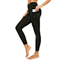 Miniatyrbillede 2 af 6: Sorte Leggings med 2 Lommer Sort Black s