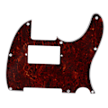 Miniatyrbild 1 av 10: Gitarr Plektrumskydd PVC Anti-Rep Dekorativ Brusreducerande Gitarrskyddsplatta för Fender Telecaster Röd