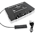 Miniatyrbillede 1 af 5: Universal Kassette Bluetooth 5.0 Adapter Konverter Bil Kassetteafspiller til Aux Stereo Musik Adapter Kassette