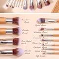 Miniatyrbillede 2 af 5: BS09 - BS-MALL 11 stk. eksklusive Make-up / makeup børster af bedste kvalitet 150