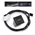 Miniatyrbilde 2 av 10: AUX-lydkabeluttak med ledning for VW Golf MK5 MK6 Jetta RCD310