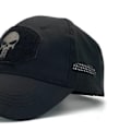 Miniatyrbild 9 av 9: Adjustable Black Skull Cap with Soft Elastic and Stylish Embroidered Hip-Hop Design for Men
