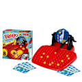 Miniatyrbild 3 av 5: Regal Bingo Deluxe Bingo-spelset med hjulbur, bingokulor, huvudbräda Bingospel för vuxna stor grupp orange