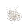 Miniatyrbild 3 av 3: Silverpläterade Ringöglor 8mm 20-pack