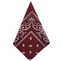 Miniatyrbild 2 av 2: Bandana Paisleymönster Vin, röd