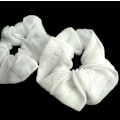 Miniatyrbild 2 av 3: Scrunchie Vit 2-pack